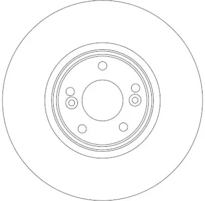 Juego de discos de freno TRW DF4260S TRW DF4260S Lujoso